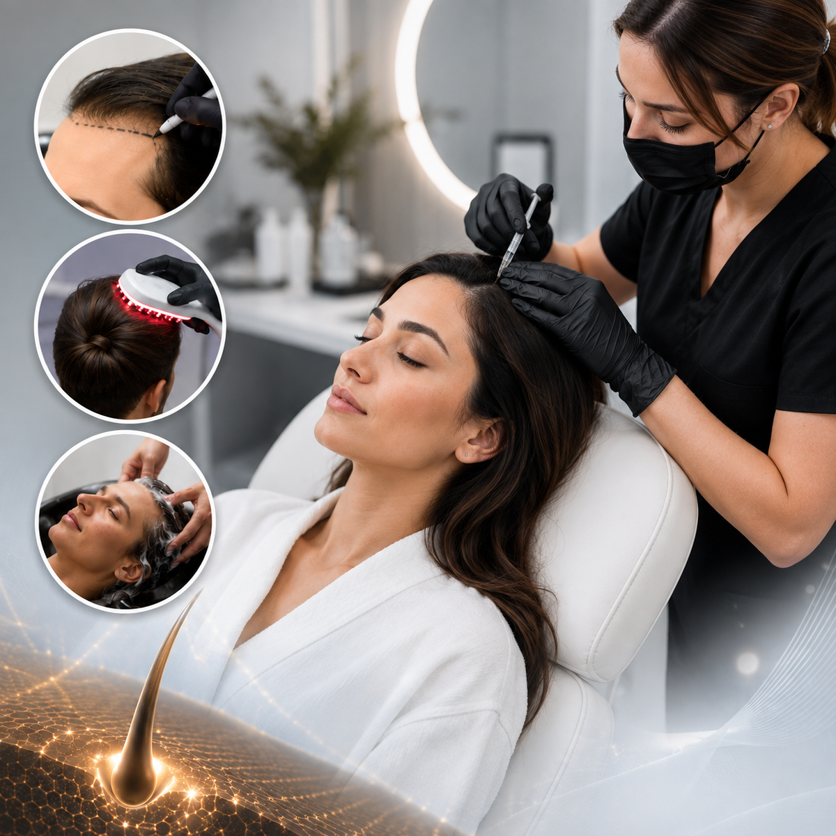 Hair treatment procedure